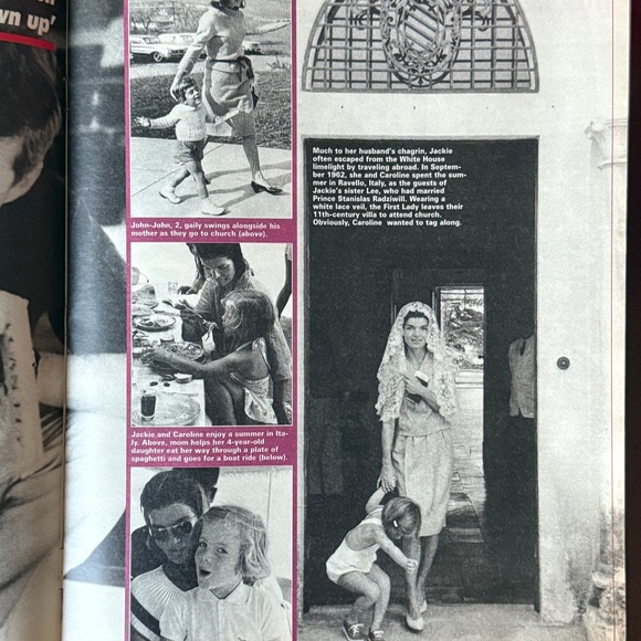 Ladies' Lot:  Two Jackie Kennedy Onassis Magazines and A Wedding Guide - Picture 6 of 13
